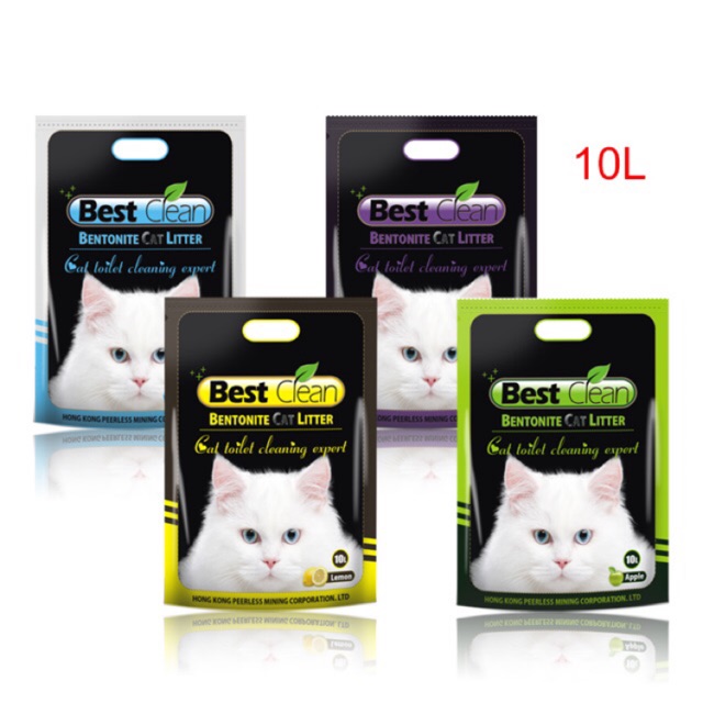 Best Clean Bentonite Cat Litter 10L 