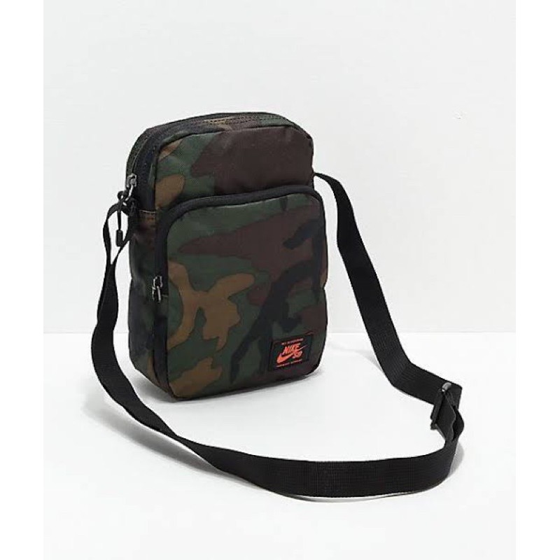nike floral sling bag