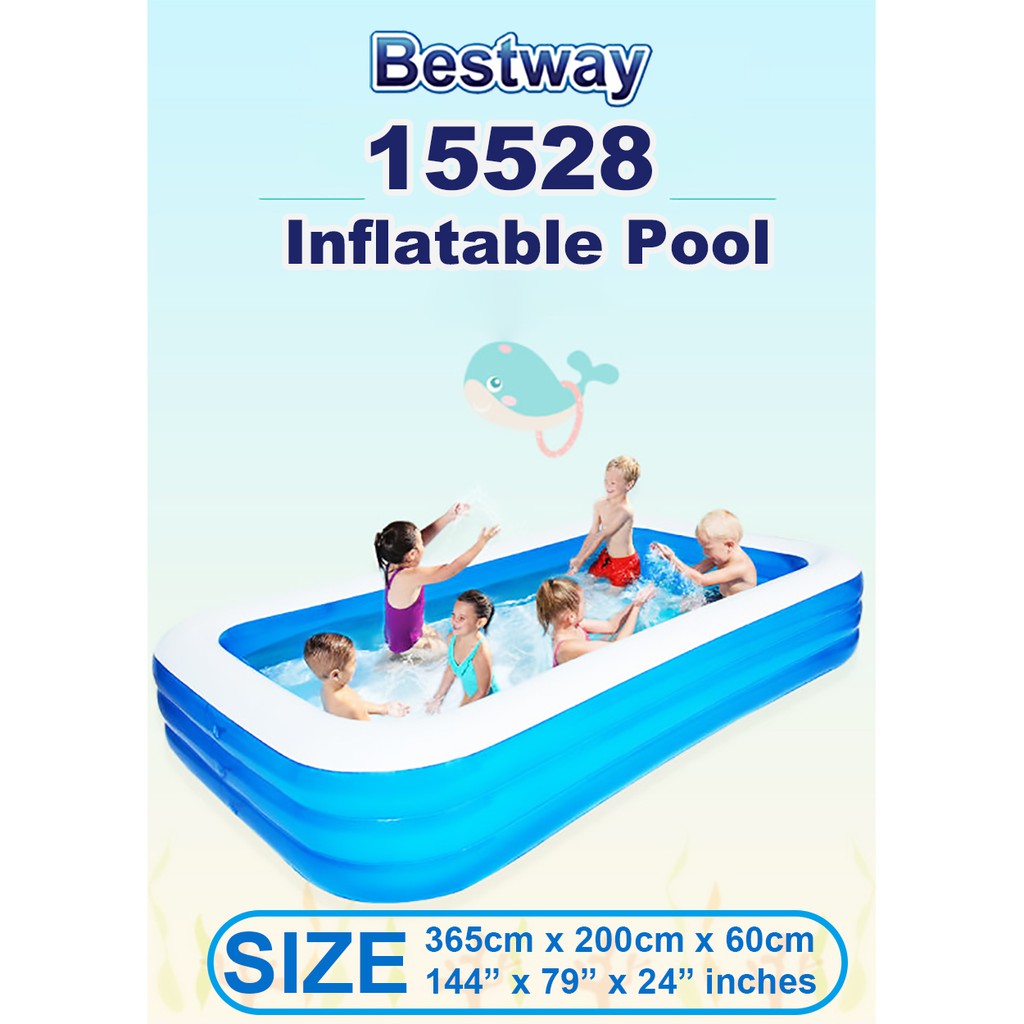 extra large blow up pool