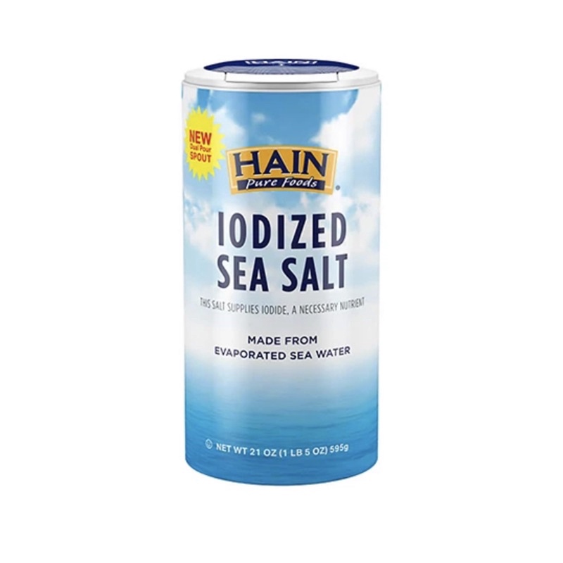 Hain Sea Salt Iodized 595g Shopee Philippines