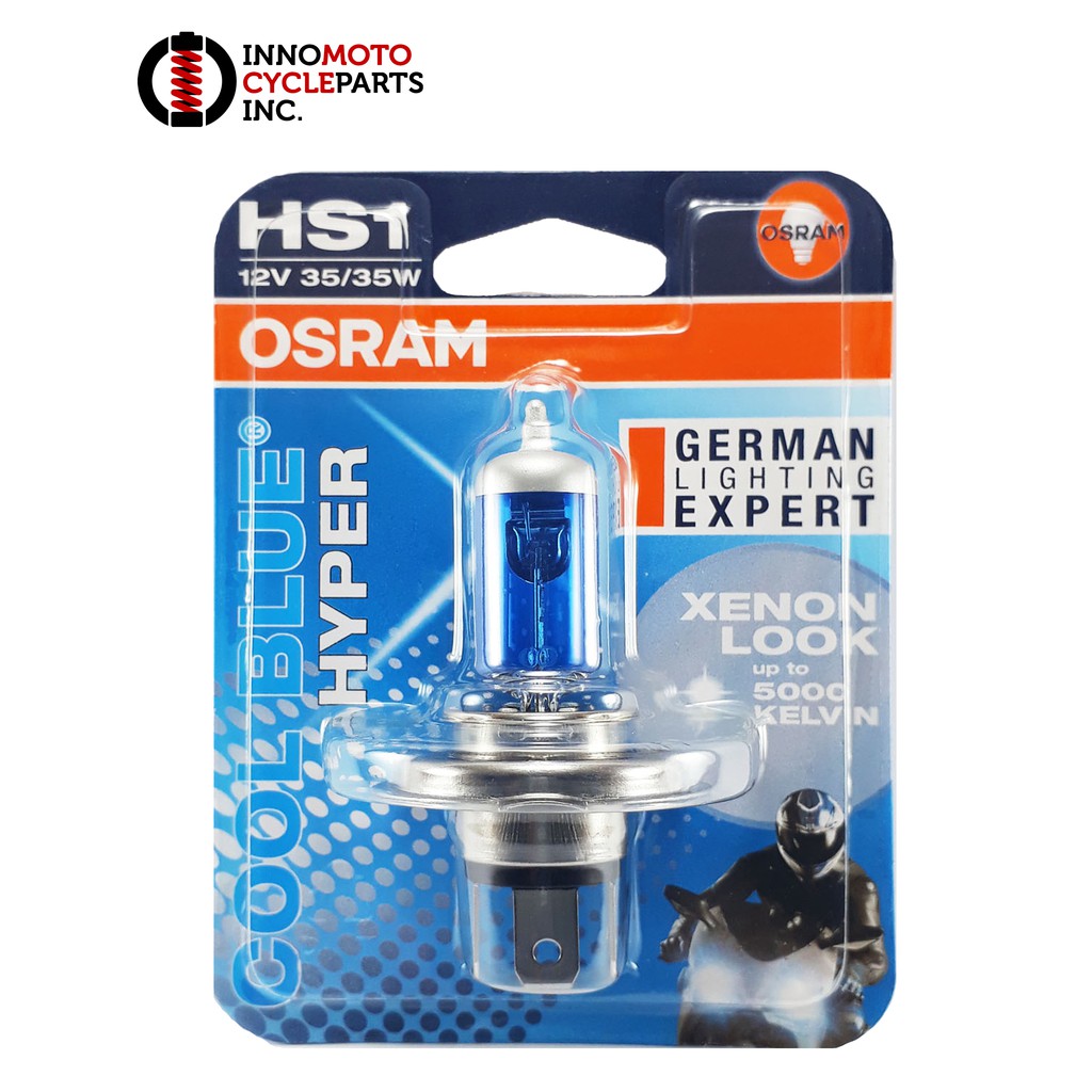 Osram Motorcycle Halogen Bulb H4 Cool Blue Shopee Philippines