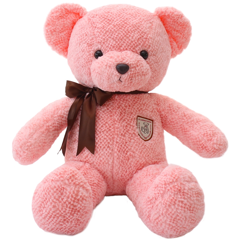 pink bear plush