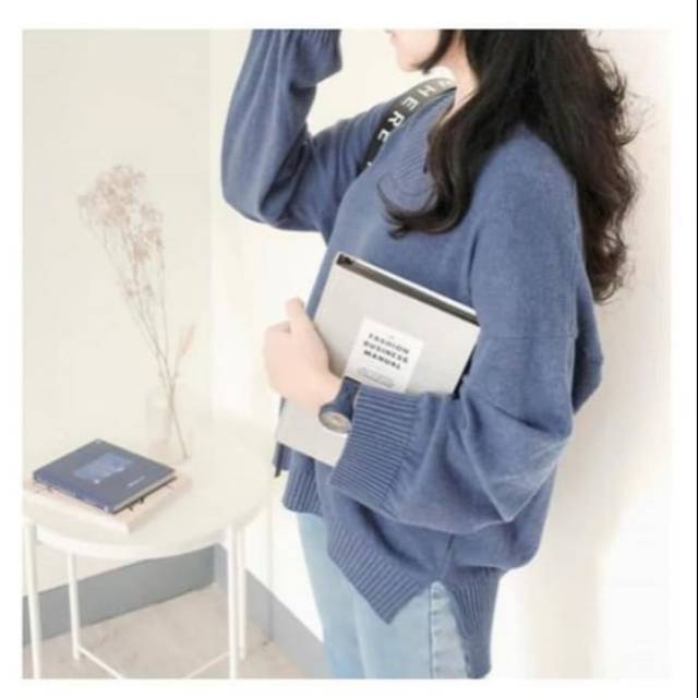 sweater oversize korea