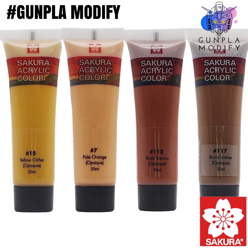 Sakura Acrylic Color Sakura Acrylic Paint 20 ml. | Shopee Philippines