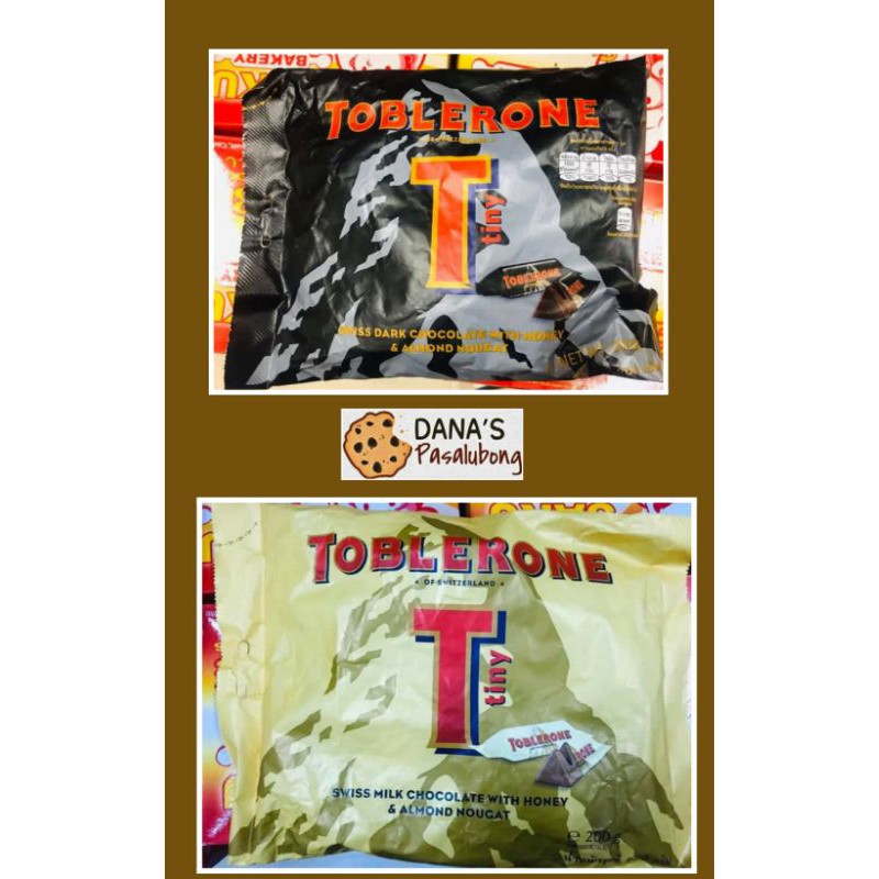 Toblerone Tiny Packs 200g Imported Chocolates Shopee Philippines