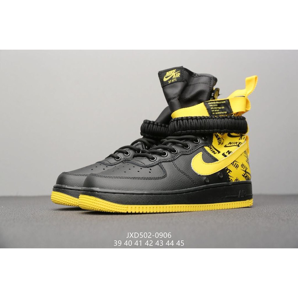 Nike Sf Af 1 Air Force 1 Yellow High Top Bandage Af 1 Air Force 1 | Shopee  Philippines