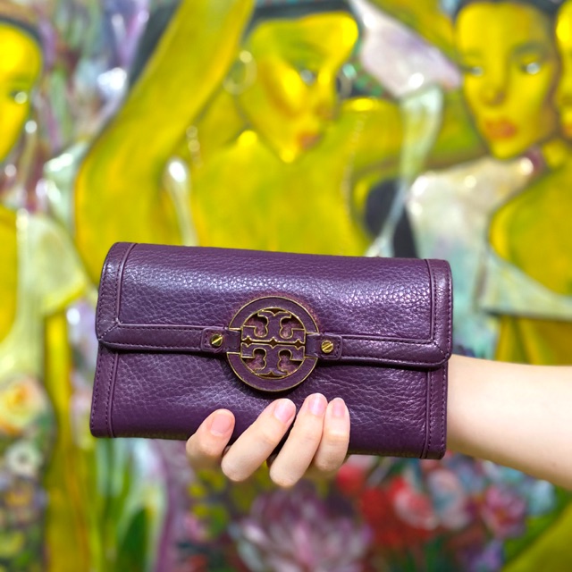 Preloved Tory Burch Wallet | Shopee Philippines