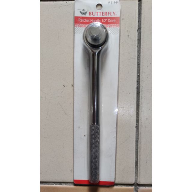 Butterfly Ratchet Wrench Handle 1/2 Inch (For Socket Wrench) Shopee