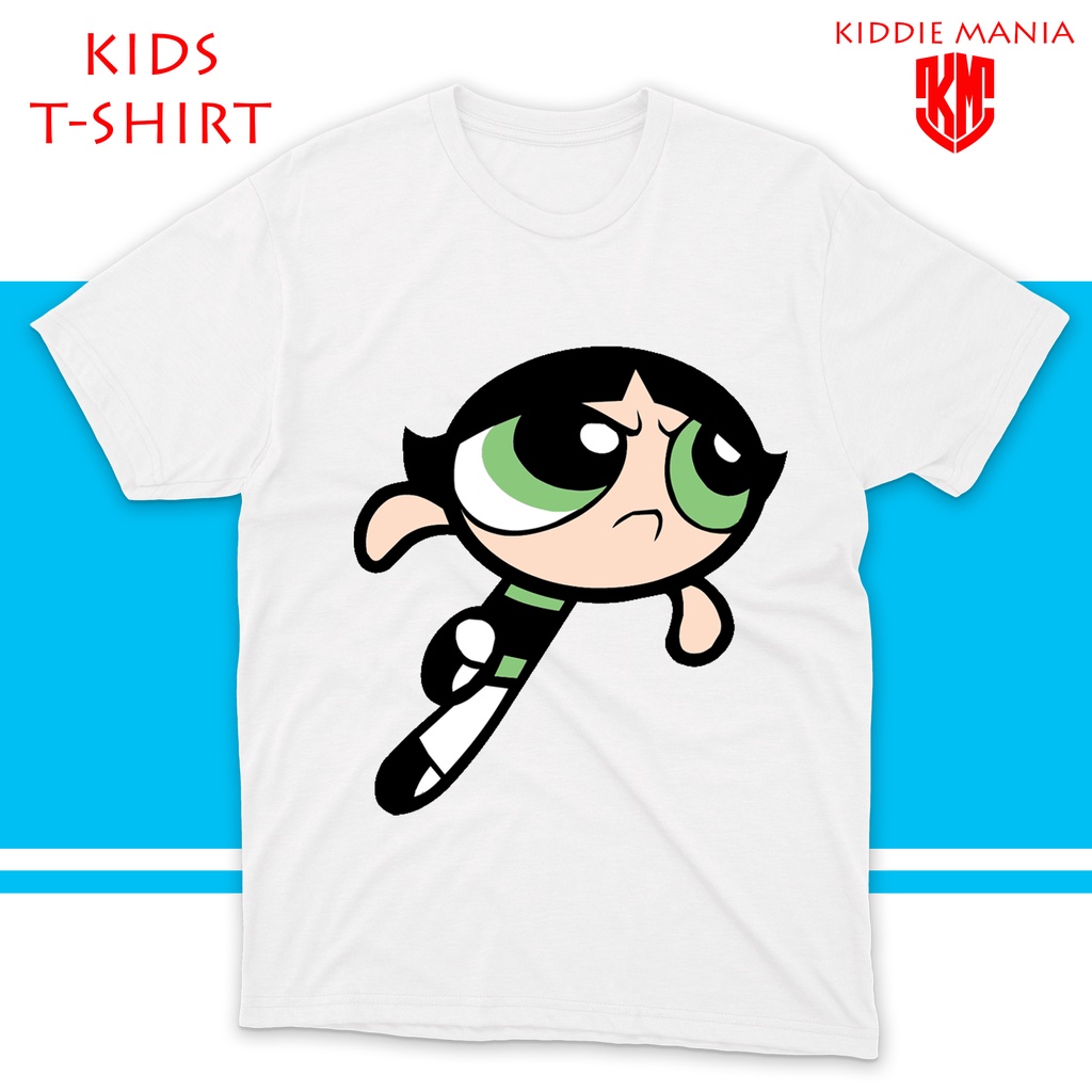 Powerpuff Girls Buttercup High Quality T-Shirt for Kids (C1)