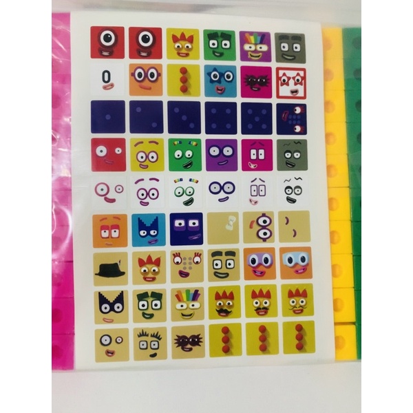 NumberBlocks Math STEM Linking Cubes 100 Pieces presyo ₱350