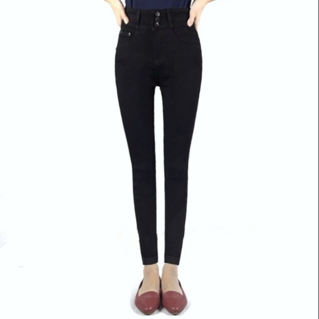 skinny stretch high waist jeans