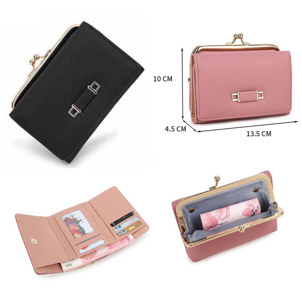 Korean Wallet 100 Hight Quality Antitheft Jaw Korean Wallet Shopee