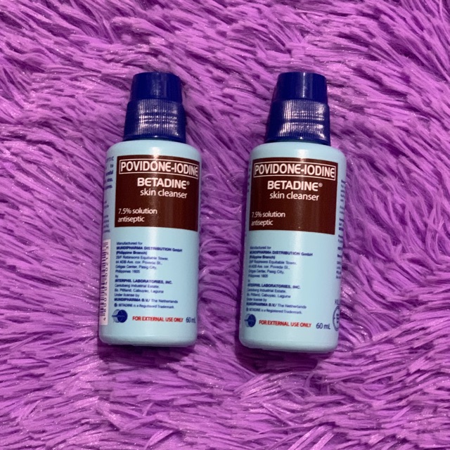 Betadine Skin Cleanser Povidone Iodine Shopee Philippines
