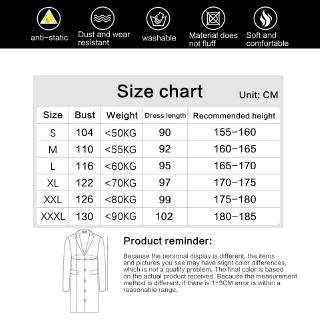 Anti Static Smock Gown Lab Gown Washable PPE Gown PPE Jacket Reusable ...