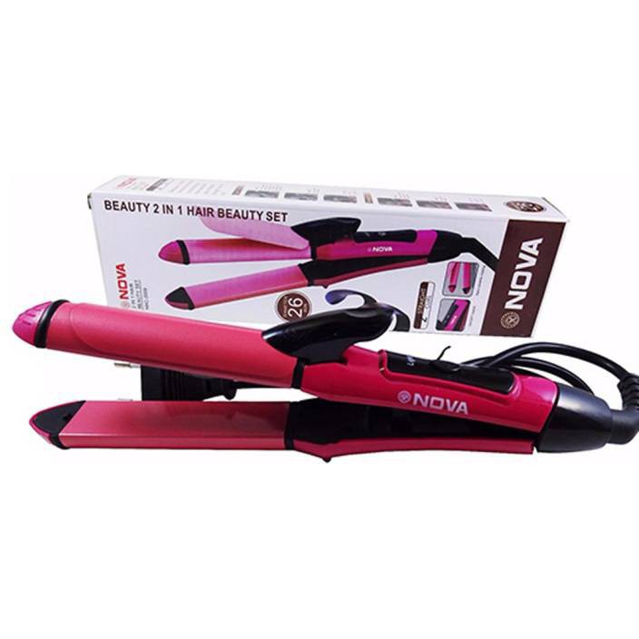 2 in 1 straightener and curler