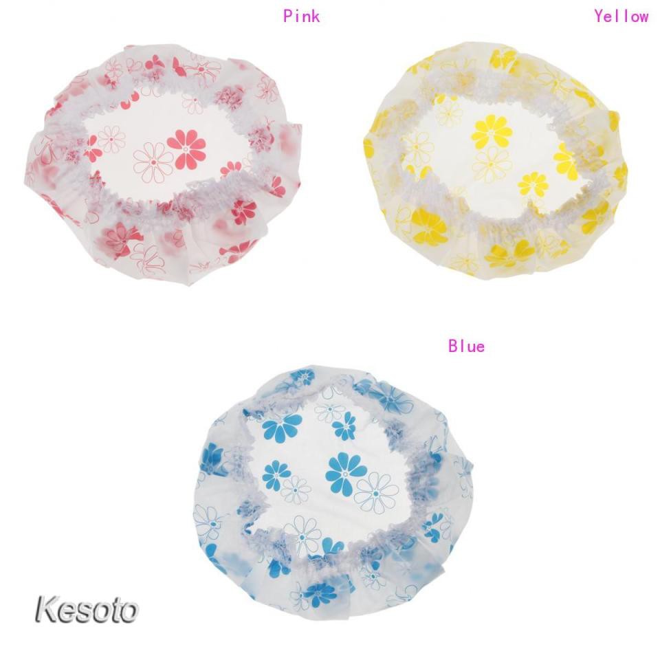 flower shower cap