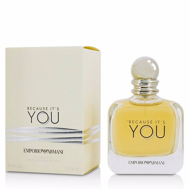 armani women's perfume because it's you