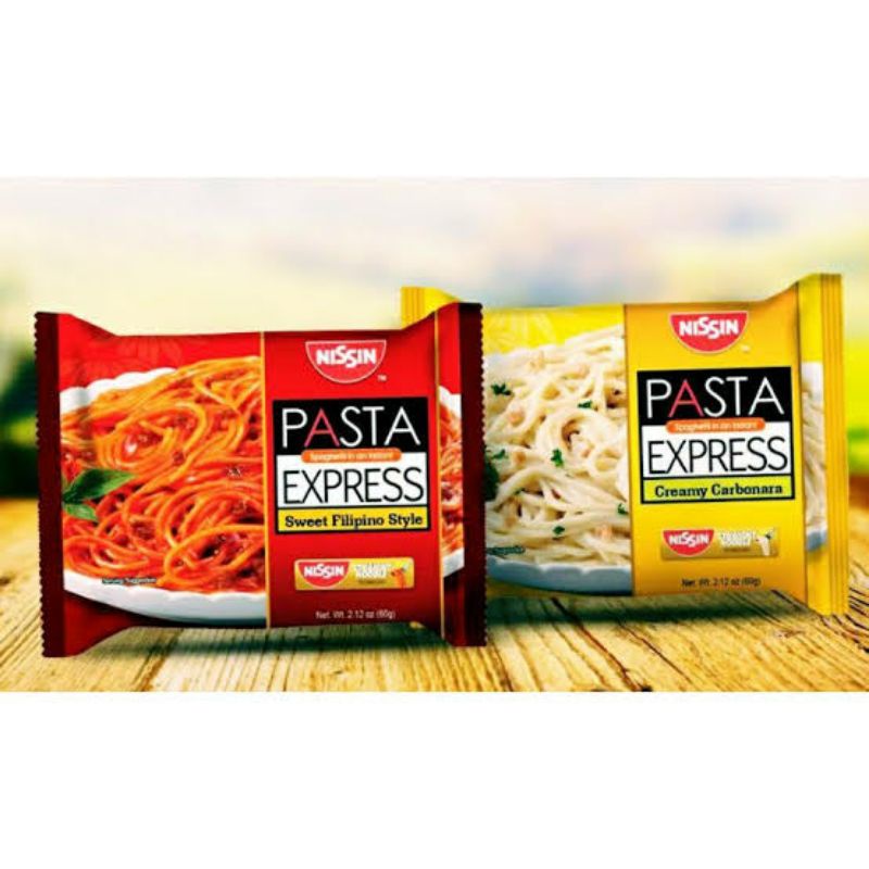 Nissin Pasta Express Creamy Carbonara Sweet Filipino Style 60g