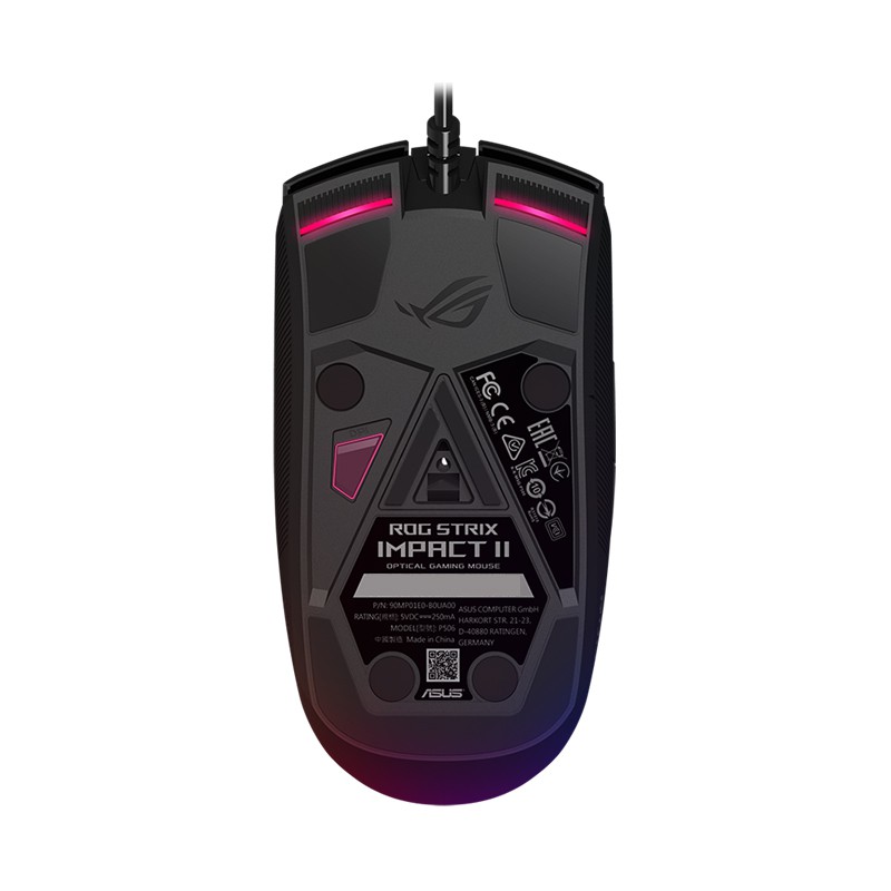 Asus Rog Strix Impact Ii Gaming Mouse Omron 60dpi Rgb Wired Usb Shopee Philippines