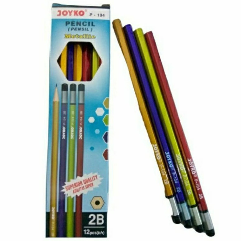 Pencil 2B JOYKO P-104 (12PCS) | Shopee Philippines