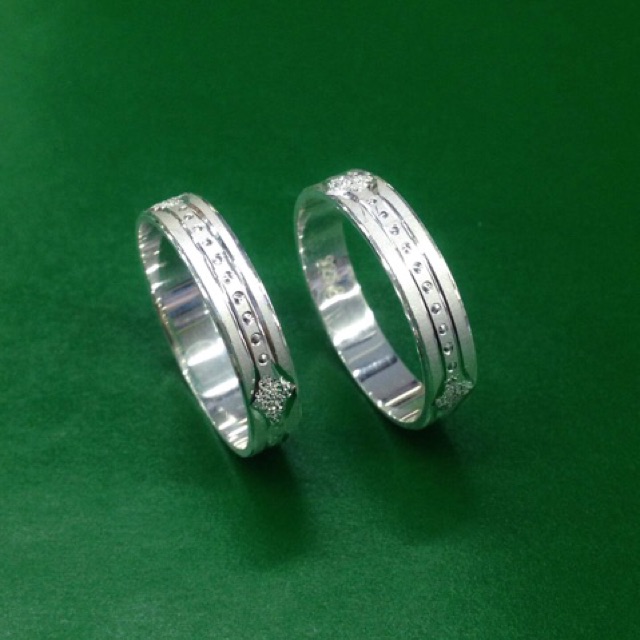 925 silver couple ring