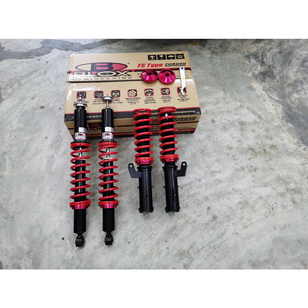Honda Civic EK EJ SO4 BLOX FS Type adjustable suspension coilover