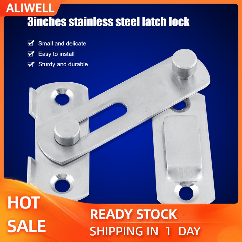 Aliwell Screen Door Locks And Latches Stainless Steel Latch Hook Kit ...