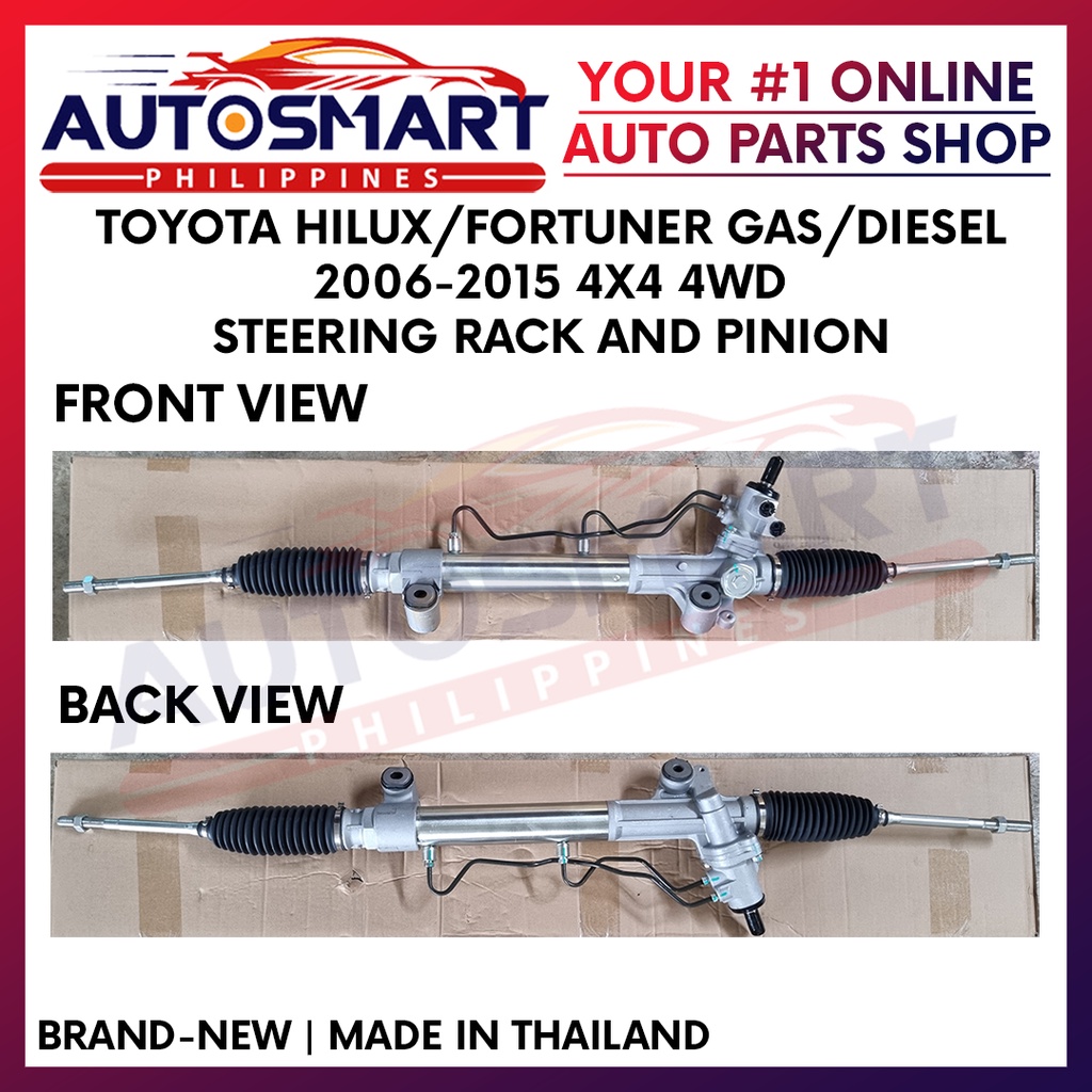 Toyota Hilux Fortuner Gas Diesel 2006-2015 4x4 4wd Steering Rack And 