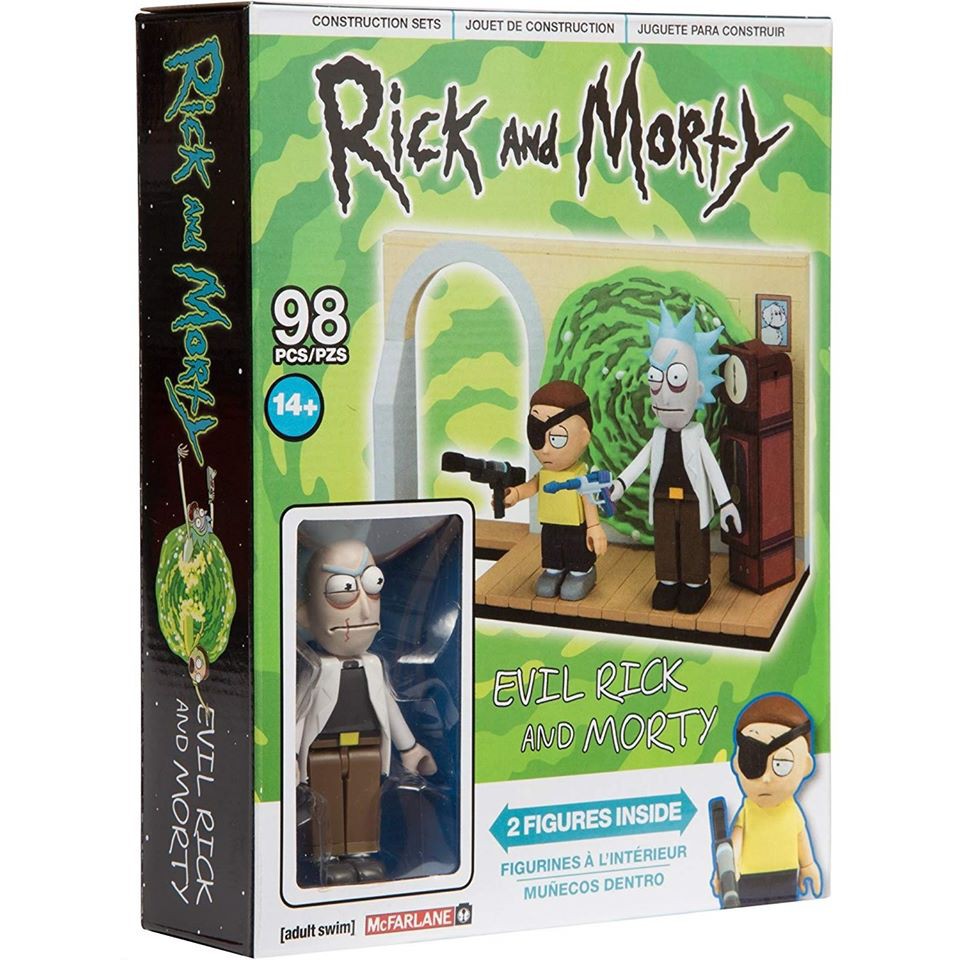 rick and morty lego set