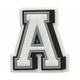 ✓☏The letter style A-Z series shoes accessories Charms Clogs Pins for shoes bags