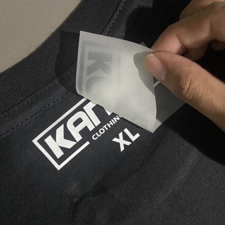 Clothes Label / Etiquette / Etiketa / Iron on (50 pcs Minimum) - Azreon Prints