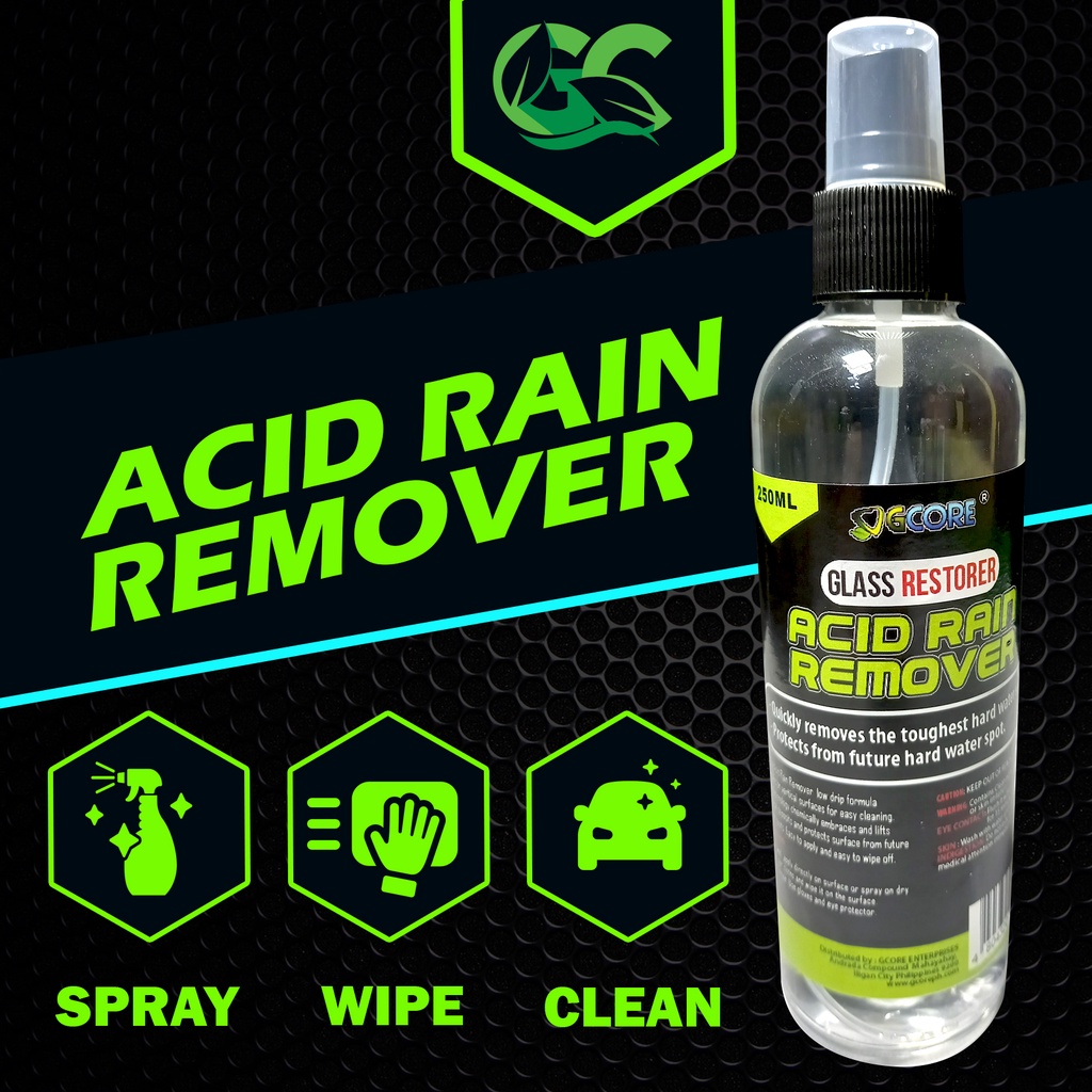 Gcore Watermark remover, Acid Rain Remover for car windshield Shopee