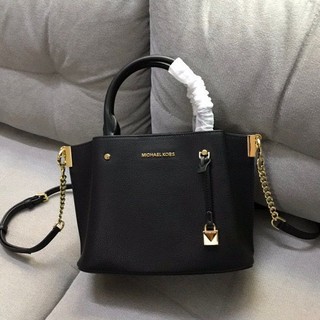 mk tote bag black