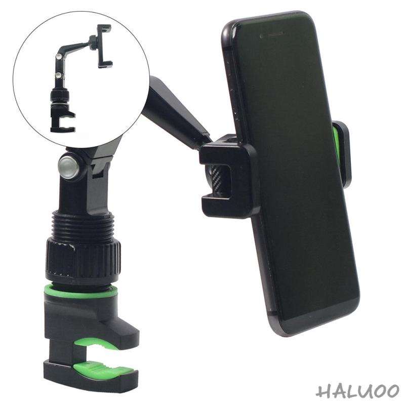 Guitar Head Clip Mic Stand Phone Holder Guitar Headstock Neck Clamp for