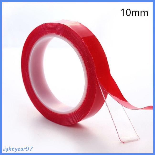 Transparent Silicone Double Sided High Strength No Traces 