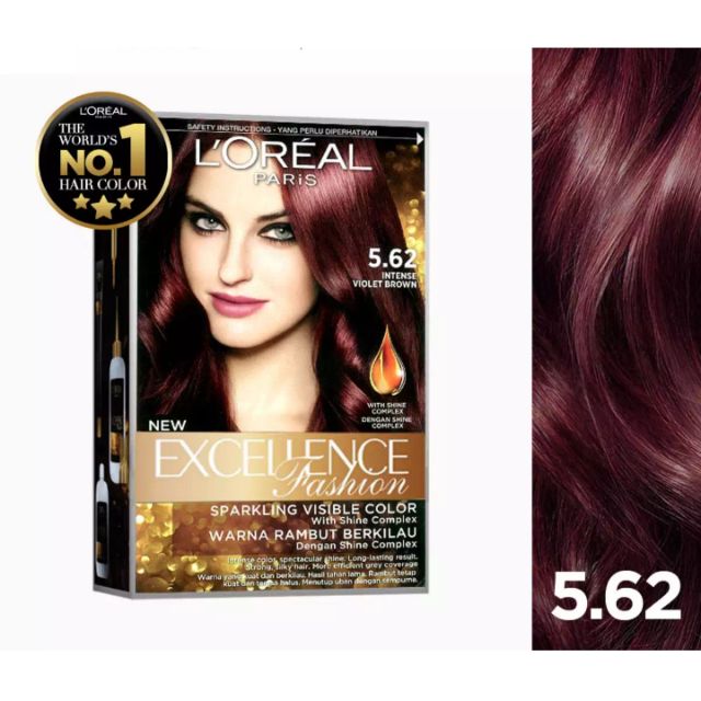Excellence Fashion 5 62 Intense Violet Brown By L Orealparis