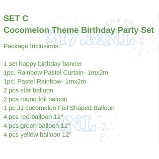 Cocomelon Theme Birthday Party Decorations #7