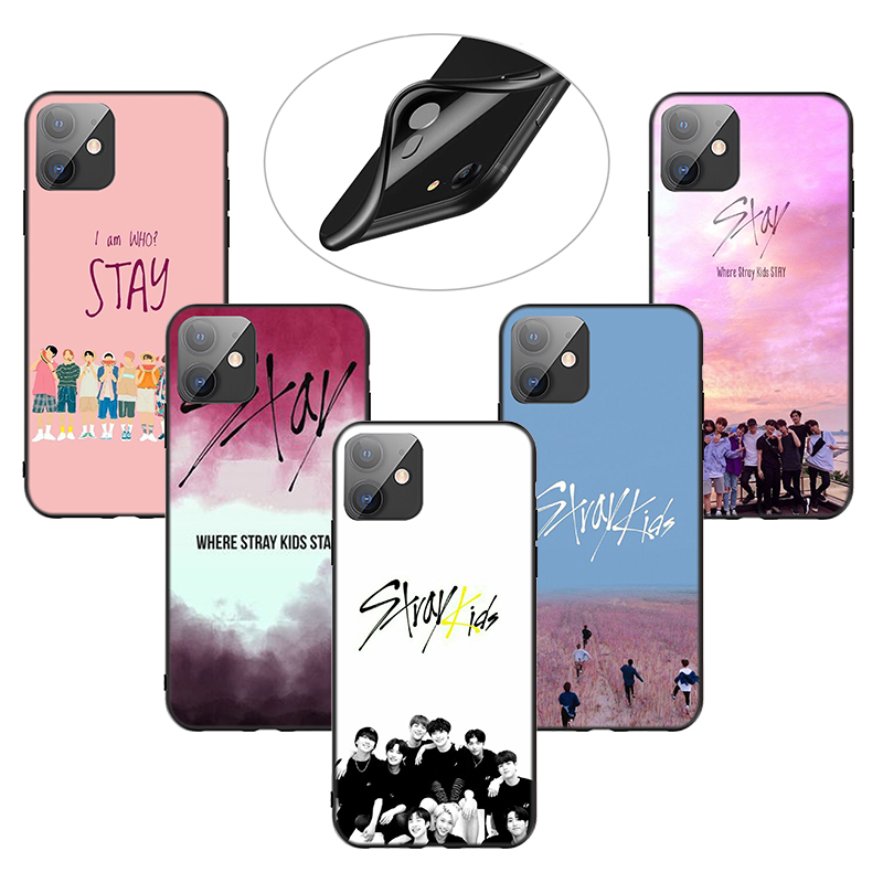 Ablu184 Stray Kids Casing Soft Case Iphone 11 Pro Max Phone Black Silicone Shopee Philippines