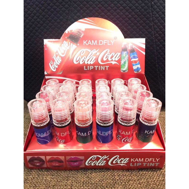 24 pcs lip tint set Korean Tint Cheek And Lip Tint Lipstick box 24pcs