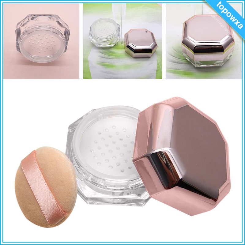 Capacity 0.28 OZ Loose Powder Container Travel Kit with Puff And Net Sifter | Shopee Philippines Capacity 0.28 OZ Loose Powder Container Travel Kit with Puff And Net Sifter | Shopee Philippines