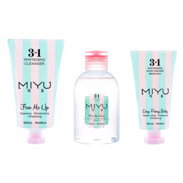 amway cleanser toner moisturiser