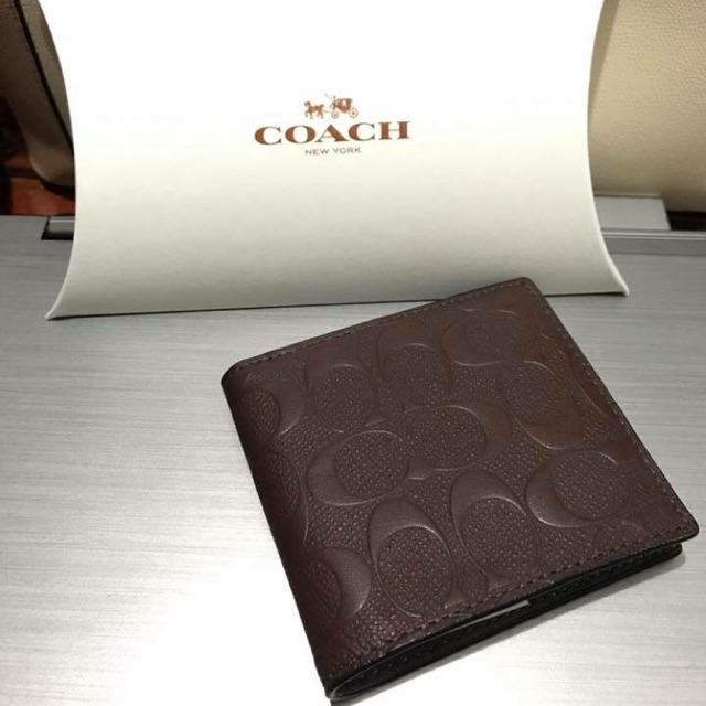 coach new york mens wallet price