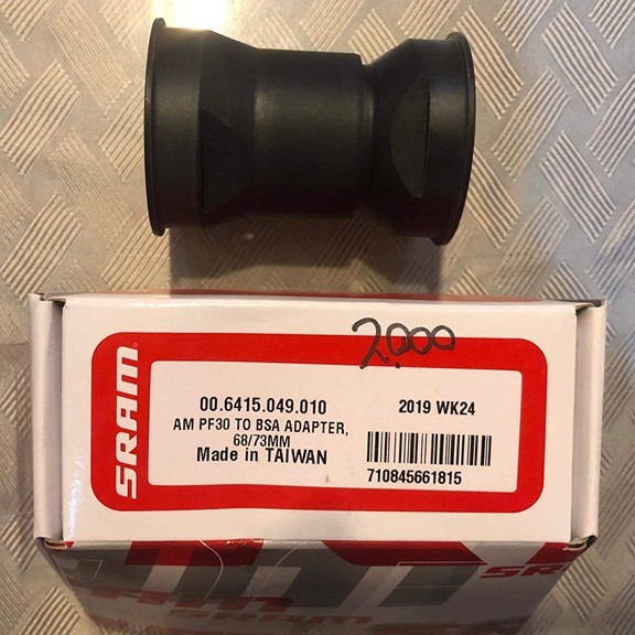 sram pf30 to bsa adapter