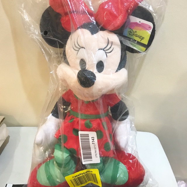 disney minnie mouse holiday 2018 plush