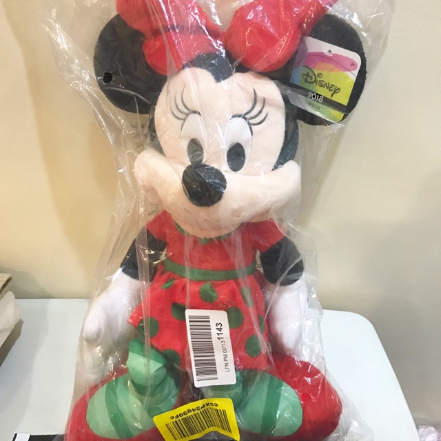 disney minnie mouse holiday 2018 plush