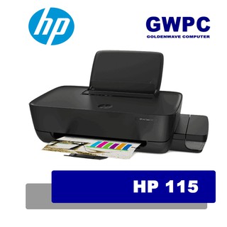 Не показывает уровень чернил hp ink tank 115