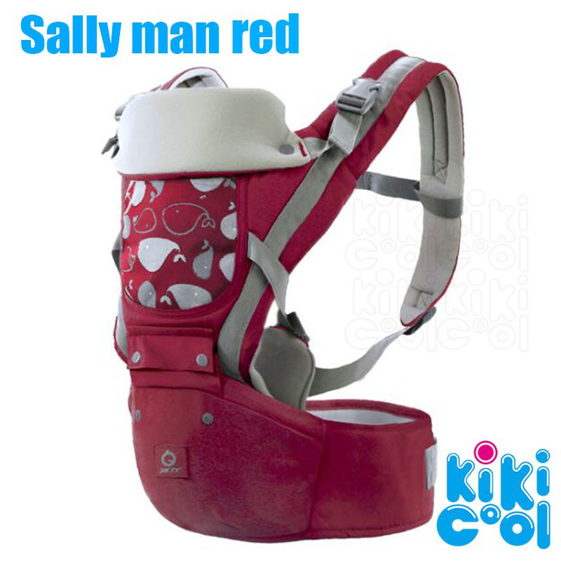 baby carrier with leather straps