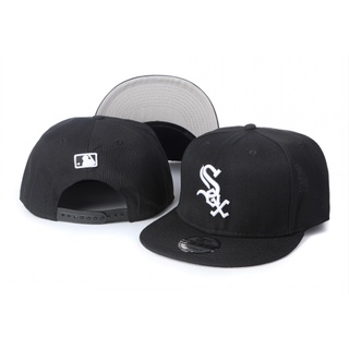 fashion sports Chicago White Sox White SOX men and women adjustable breathable flat brim cap hip hop hat TCHV #7