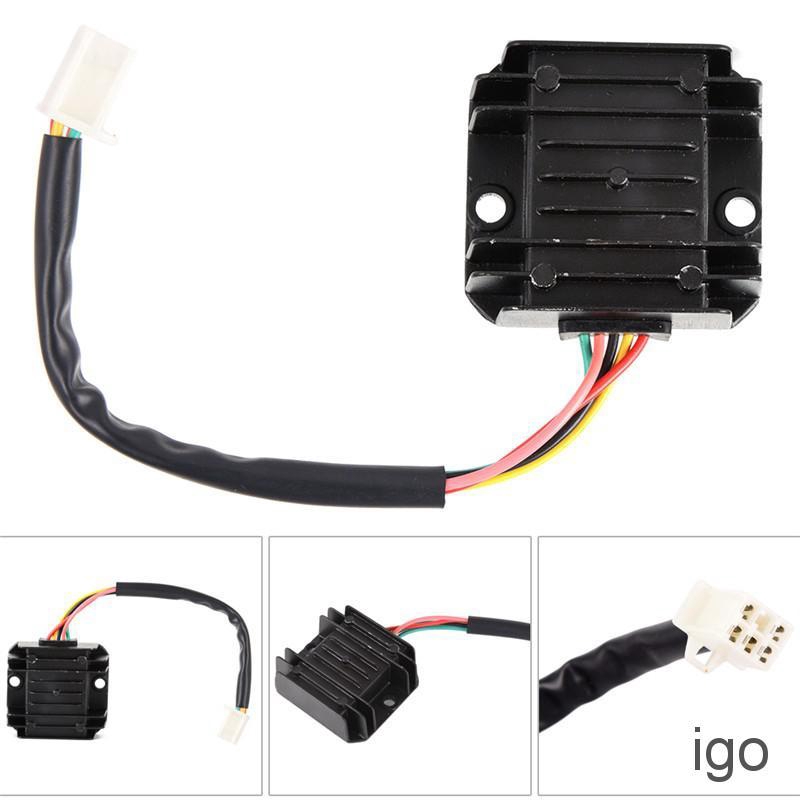 Voltage Regulator Rectifier For Cg125 Fxd Engine 5 Wires 5 Pins Scooter Zdmx Shopee Philippines