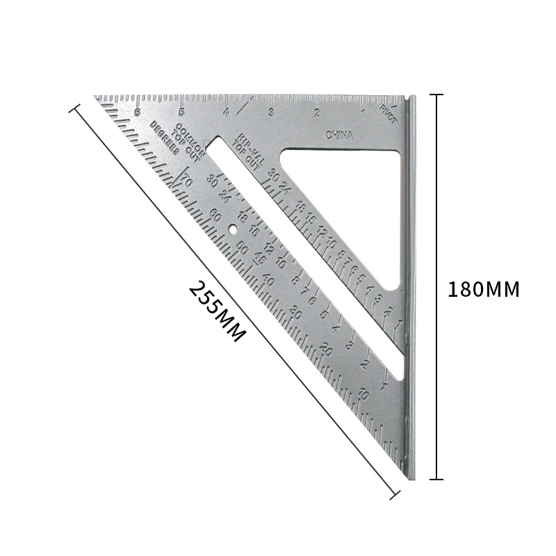 7inch Triangle Ruler 90 degree Square Ruler Woodworking Measurement Tool  Carpenter Square Tool Angle | Shopee Philippines